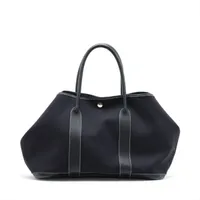 Hermes☆ガーデンパーティー 36 Toile x Negonda バニラ パリ発 Hermès Garden Party 36 Electrique Clémence / Toile Caramel