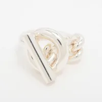 エルメス クロワゼット リング 53 925 17.2g シルバー A3822991