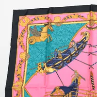 HERMES スカーフ ヴェニスの船乗り 楽天市場】エルメス カレ 90 LES BISSONE DE VENISE ヴェニスの