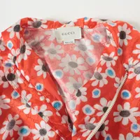 グッチ×ヒグチユウコ GG 20SS ナイロン ジャケット 10 キッズ レッド