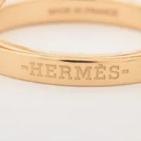 エルメス トリオ スカーフリング ゴールド トリプルホール HERMES エルメス 【美品】トリオ スカーフリング - メルカリ