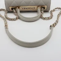 シャネル トレンディ CC ラムスキン 2way ショルダーバッグ シャネルトップハンドル トレンディCC 2WAYチェーンショルダー