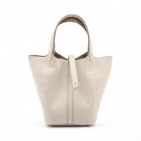 エルメス ピコタンロック PMサイズ ベトン/S金具 エルメス<br>ピコタンロック PM<br>ベトン<br>クレマンス<br