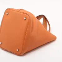ピコタンロック22 MM オレンジボックス エルメス ピコタンロック MM 22 トリヨンクレマンス オレンジ