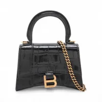 バレンシアガ ロデオSレザー2WAYハンドバッグ ブラック 楽天市場】BALENCIAGA バレンシアガ ロデオ ラージ レザー 2WAY