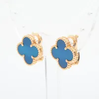 ヴァンクリーフ&アーペル ヴィンテージ アルハンブラ ピアス 片耳用 6246 Van Cleef ＆ Arpels 美品 ヴァンクリーフ & アーペル