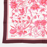 【GUCCI】シルク スカーフ GG モノグラム ピンク 送料関税込 GUCCI】シルク スカーフ GG モノグラム ピンク 送料関税込