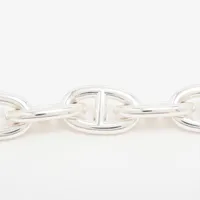エルメス シェーヌダンクルTGM ブレスレット 10コマ 925 98.4g
