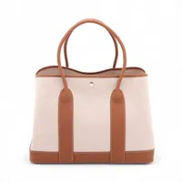 匿名配送✨ エルメス ガーデンパーティー PM □H刻印 トート トワルアッシュ HERMES エルメス トートバッグ ガーデンパーティPM トワル