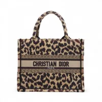 クリスチャンディオール オブリーク ブックトート スモール キャンバス