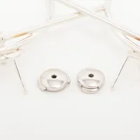 美品HERMES エルメス　エシャペ　シルバー ピアス(両耳用) 楽天市場】《新品》 エルメス ループ MM ピアス エシャペ