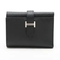 未使用❣️エルメス✨べアン✨スフレ✨ルージュデュセス✨二つ折り財布 ✨️2018年✨️HERMES エルメス べアン スフレ ピンク 二つ折り