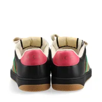 【GUCCI】lady's スクリーナー スニーカー GGロゴ マルチカラー グッチ スクリーナー レザー スニーカー 35 レディース マルチ