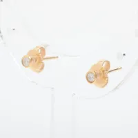 テイファニー ダイヤ　ピアス ティファニー ピアス ドッツ ボール ダイヤモンド K18YGイエロー