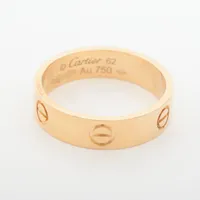 カルティエ ラブ リング 750(YG) 6.7g 49 YZ072189｜中古