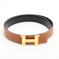 HERMÈS レザー ベルト 65 中古・古着通販】HERMES (エルメス) シェーヌダンクルベルト
