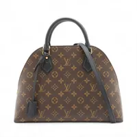 美品　ルイヴィトン　トートバッグ　アルマ　モノグラム　ハンドバッグ　ブラウン LOUIS VUITTON ルイヴィトン モノグラム VI1904 アルマ