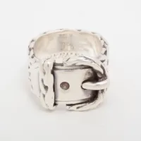 HERMES ディアンヌ　リング　　54号 エルメス ディアンヌ リング 54 925 12.7g シルバー A3826185｜中古