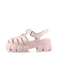プラダ モノリス ラバー サンダル 36 レディース ピンク
