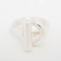 エルメス エシャペ リング 50 925 10.0g シルバー A3826464
