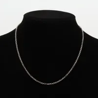 クロムハーツ　ロールチェーン　ネックレス　925 18インチ クロムハーツ ネックレス ロール チェーン 18インチ / CHROME