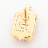 Cartier★カルティエ トーチュ ダイヤ シングルピアス 750(PG) カルティエ トーチュ カーネリアン ダイヤ シングルピアス 750