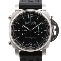 パネライ ルミノール ドゥエ PAM00755 SS×革 AT グレー文字盤