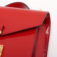 ヴィトン ヴェルニ モンソーBB M91579 レッド AP122325｜中古