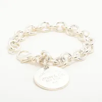 ティファニー ブレスレット リターントゥ ラウンド 925 チェーン TIFFANY & Co. ティファニー リターントゥ ラウンドタグ
