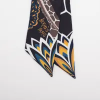 【希少！早い者勝ち！】HERMES　ツイリー 三美神 ブラック② エルメス ツイリー THE THREE GRACES 三美神 スカーフ シルク