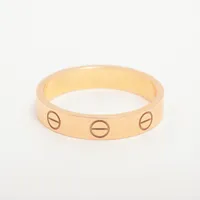 Cartier Mini Love Ring 750(PG) 3.4g 53 | eBay