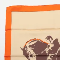 HERMES カレ 70 ZINGARO-TOKYO 2009 スカーフ HERMES - エルメス カレ70 ZINGARO TOKYO 2009 スカーフ シルク