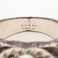 ☆GUCCI☆アラベスクインターロッキングG☆シルバー925☆サイズ15☆美品☆ グッチ インターロッキングG アラベスク リング 18 925 12.7g