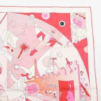 ◇エルメス◇シルク/カレ90/CA DECOIFFE/サ デコワフ/スカーフ エルメス カレ90 CA DECOIFFE サ デコワフ スカーフ シルク