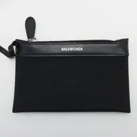 バレンシアガ ネイビーカバスXS キャンバス 2WAYハンドバッグ