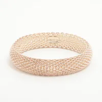 ティファニー　バングル　サマセット　メッシュ　シルバー925 ブレスレット TIFFANY&Co. ティファニー サマセットメッシュ バングル