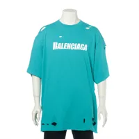BALENCIAGA 国内発送 Tシャツ 返品可 ユニセックス 651795 バレンシアガ 21年 コットン Tシャツ M ユニセックス ライト
