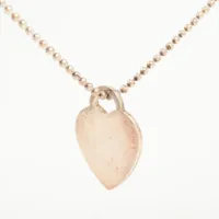 D849 極美品 リターントゥ ティファニー ハートタグ ロング ネックレス D849 極美品 リターントゥ ティファニー ハートタグ ロング