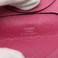 エルメスコインケース バスティア パープル HERMES エルメス バスティア コインケース パープル 鑑定済