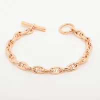 エルメス シェーヌダンクル コントゥール ダイヤ ブレスレット