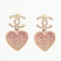 シャネル ココマーク 99P ピアス(両耳用) GP×プラスチック