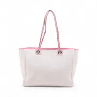 シャネル ドーヴィルMM チェーントートバッグ ショルダーバッグ CHANEL - シャネル ドーヴィルMM チェーントート ショルダー