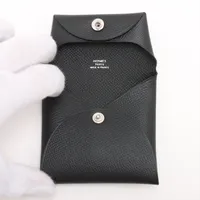 HERMES バスティア ヴォーエプソン ブラック エルメス バスティア ヴォーエプソン コインケース ブラック