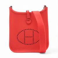 エルメス エヴリンミニ Evelyne16 TPM ローズテキサス/S金具 エルメス ミニエヴリン TPM ローズテキサス トリヨンクレマンス