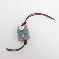 LOEWE 新品未使用　スナフジタコラボ フェルトハムスターチャーム グレー LOEWE x Suna Fujitaコラボ》【LOEWE】ハムスター チャーム