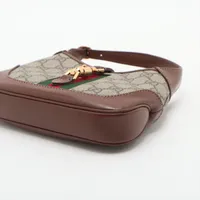 グッチ 637092 ジャッキー 1961 GGスプリーム2WAYミニショルダー Gucci Jackie 1961 mini bag in GG Supreme canvas | GUCCI® US