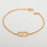 【ラインストーンが輝く主役級の存在感♡】DIOR バレッタ Christian Dior - 希少 Christian Dior ディオール ライン