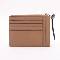 正規品✨ロエベ フラグメントケース ファスナー  アナグラム レザー ブラウン LOEWE フラグメントケース ファスナー アナグラム レザー