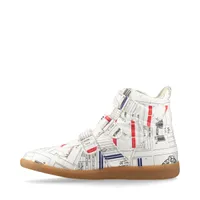 Maison Margiela Replica Leather High-top Sneakers 43 Men's