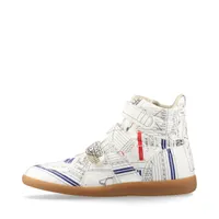 エルメス フリースタイル 22AW レザー ハイカットスニーカー 37